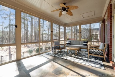 Fabulous three story home with a golf course and water (pond) on Anderson Creek Golf Club in North Carolina - for sale on GolfHomes.com, golf home, golf lot