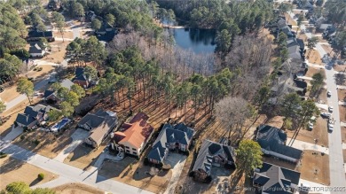 Fabulous three story home with a golf course and water (pond) on Anderson Creek Golf Club in North Carolina - for sale on GolfHomes.com, golf home, golf lot