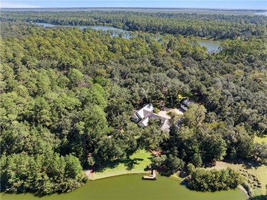 Welcome to 134 Telford Lane! Gracefully settled beneath a canopy on Frederica Golf Club in Georgia - for sale on GolfHomes.com, golf home, golf lot