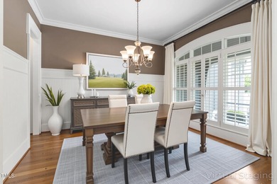 This stunning Heritage home built by Homes By Dickerson offers a on Heritage Golf Club in North Carolina - for sale on GolfHomes.com, golf home, golf lot