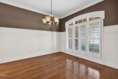 This stunning Heritage home built by Homes By Dickerson offers a on Heritage Golf Club in North Carolina - for sale on GolfHomes.com, golf home, golf lot