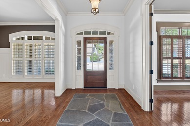 This stunning Heritage home built by Homes By Dickerson offers a on Heritage Golf Club in North Carolina - for sale on GolfHomes.com, golf home, golf lot