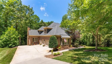 Stunning 5700 SF custom home on private wooded lot overlooking on Skybrook Golf Club in North Carolina - for sale on GolfHomes.com, golf home, golf lot