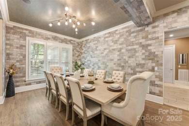 Stunning 5700 SF custom home on private wooded lot overlooking on Skybrook Golf Club in North Carolina - for sale on GolfHomes.com, golf home, golf lot