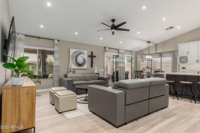 Welcome to this beautifully updated 3-bedroom, 2-bath home in on The Legend at Arrowhead in Arizona - for sale on GolfHomes.com, golf home, golf lot