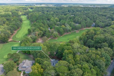 Perched above the green on the Jack Nicolas signature 5th hole on Great Waters Course At Reynolds Plantation in Georgia - for sale on GolfHomes.com, golf home, golf lot