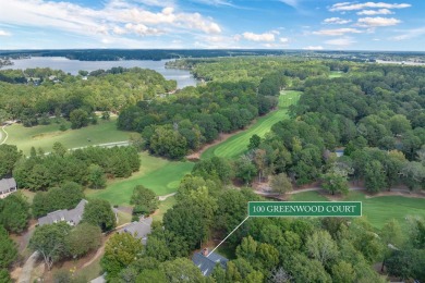 Perched above the green on the Jack Nicolas signature 5th hole on Great Waters Course At Reynolds Plantation in Georgia - for sale on GolfHomes.com, golf home, golf lot