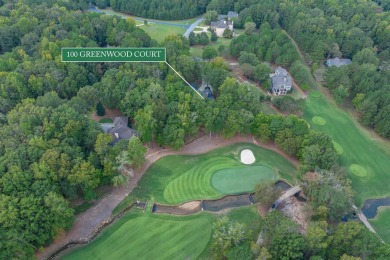 Perched above the green on the Jack Nicolas signature 5th hole on Great Waters Course At Reynolds Plantation in Georgia - for sale on GolfHomes.com, golf home, golf lot