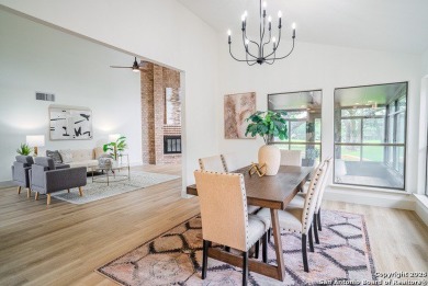 Welcome to this stunning, fully remodeled two-story home with on Fair Oaks Ranch Golf and Country Club in Texas - for sale on GolfHomes.com, golf home, golf lot