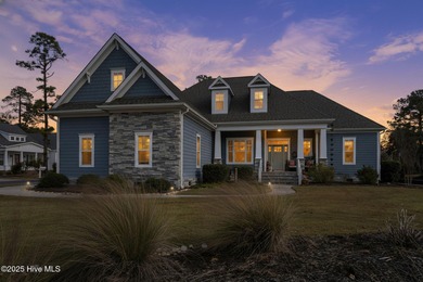 This beautiful coastal home located in St. James Plantation is on Members Club At St. James Plantation in North Carolina - for sale on GolfHomes.com, golf home, golf lot