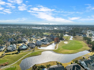 This beautiful coastal home located in St. James Plantation is on Members Club At St. James Plantation in North Carolina - for sale on GolfHomes.com, golf home, golf lot