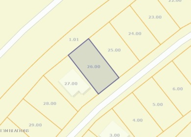TO BE BUILT: One of the last almost flat lots in Tellico on Toqua Golf Course - Loudon County in Tennessee - for sale on GolfHomes.com, golf home, golf lot