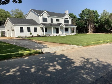 Brand-New Coastal Retreat with Pool, Pool House & Deeded Bay on Islands End Golf and Country Club, Inc. in New York - for sale on GolfHomes.com, golf home, golf lot
