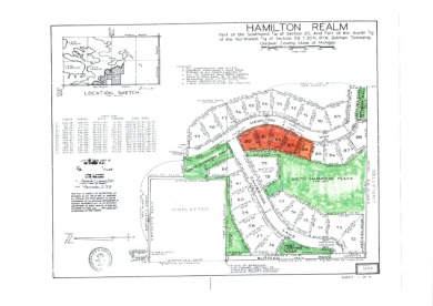 Five Vacant Lots - 1.72 Acres - Ready for Your Home with a Pole on Lakeside Golf Course in Michigan - for sale on GolfHomes.com, golf home, golf lot