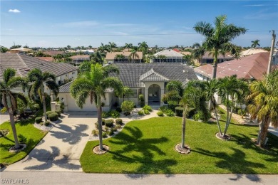 Your dream waterfront retreat awaits in Punta Gorda Isles, where on Saint Andrews South Golf Club in Florida - for sale on GolfHomes.com, golf home, golf lot