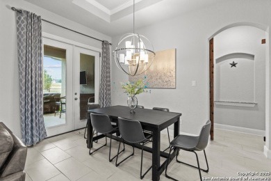 Upgrades galore...10' Ceilings, 8' Doors, Faux Beams in LR on Vaaler Creek Golf Club in Texas - for sale on GolfHomes.com, golf home, golf lot