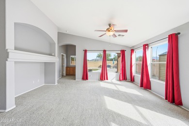 Move-in ready with OWNED SOLAR in highly sought-after Estrella on Estrella Mountain Ranch Golf Course in Arizona - for sale on GolfHomes.com, golf home, golf lot