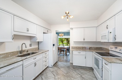 Beautifully maintained, charming expanded Bangor model in a on Indian River Colony Club in Florida - for sale on GolfHomes.com, golf home, golf lot