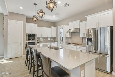 Live & entertain in comfortable luxury in 55+ Victory! Nestled on Verrado Golf Club - Victory in Arizona - for sale on GolfHomes.com, golf home, golf lot