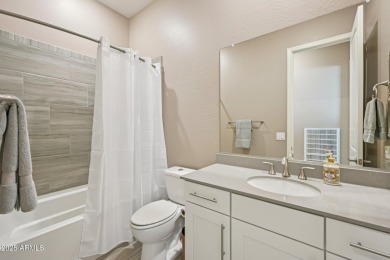 Live & entertain in comfortable luxury in 55+ Victory! Nestled on Verrado Golf Club - Victory in Arizona - for sale on GolfHomes.com, golf home, golf lot