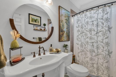 Welcome to this stunning former Parade of Homes Gold Winner on Heritage Golf Club in North Carolina - for sale on GolfHomes.com, golf home, golf lot