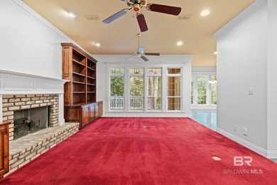 Step into timeless elegance in this 1 owner Custom 4-bedroom, 2 on TimberCreek Golf Club in Alabama - for sale on GolfHomes.com, golf home, golf lot