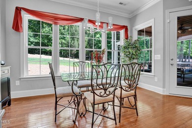 Welcome to an exceptional custom home nestled on nearly an acre on Chapel Ridge Golf Club in North Carolina - for sale on GolfHomes.com, golf home, golf lot