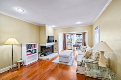 This second floor corner unit is in a gated community on Feather Sound Country Club in Florida - for sale on GolfHomes.com, golf home, golf lot