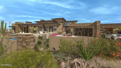 Discover the epitome of luxury living in this stunning 4-bedroom on Desert Mountain - Outlaw Golf Course in Arizona - for sale on GolfHomes.com, golf home, golf lot