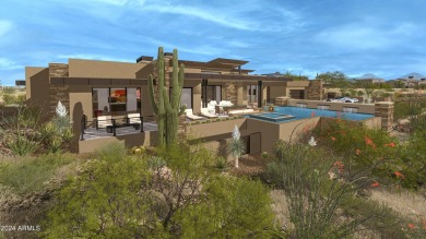 Discover the epitome of luxury living in this stunning 4-bedroom on Desert Mountain - Outlaw Golf Course in Arizona - for sale on GolfHomes.com, golf home, golf lot