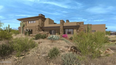 Discover the epitome of luxury living in this stunning 4-bedroom on Desert Mountain - Outlaw Golf Course in Arizona - for sale on GolfHomes.com, golf home, golf lot