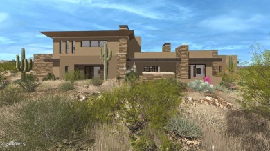 Discover the epitome of luxury living in this stunning 4-bedroom on Desert Mountain - Outlaw Golf Course in Arizona - for sale on GolfHomes.com, golf home, golf lot