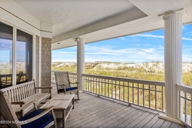 Built by Telesis and designed by Jay DeChesere, this rare on Bald Head Island Golf Club in North Carolina - for sale on GolfHomes.com, golf home, golf lot