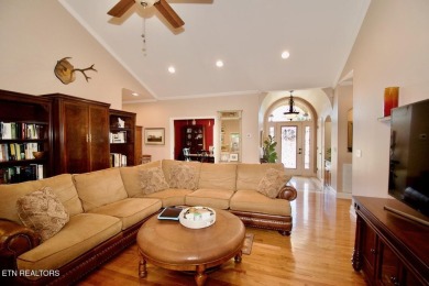 Have your morning coffee on the 54.5' x 11.5' screened porch on Toqua Golf Course - Loudon County in Tennessee - for sale on GolfHomes.com, golf home, golf lot