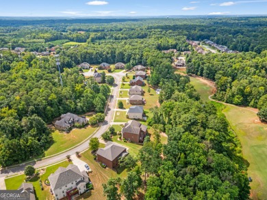 Experience elegance in this 2019-built, 5-bedroom, 3-bathroom on Crystal Lake Golf and Country Club in Georgia - for sale on GolfHomes.com, golf home, golf lot