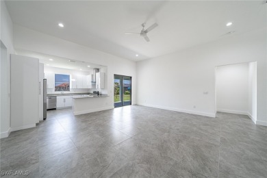 Newer home. 3 beds, 3.5 baths, and a 3-car garage. High 12' flat on Burnt Store Golf Club in Florida - for sale on GolfHomes.com, golf home, golf lot