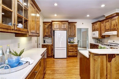 A charming cul-de-sac setting, a welcoming ambiance, and  a .72 on Two Rivers Country Club in Virginia - for sale on GolfHomes.com, golf home, golf lot
