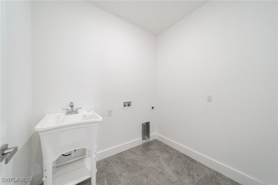 Newer home. 3 beds, 3.5 baths, and a 3-car garage. High 12' flat on Burnt Store Golf Club in Florida - for sale on GolfHomes.com, golf home, golf lot