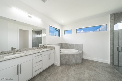 Newer home. 3 beds, 3.5 baths, and a 3-car garage. High 12' flat on Burnt Store Golf Club in Florida - for sale on GolfHomes.com, golf home, golf lot