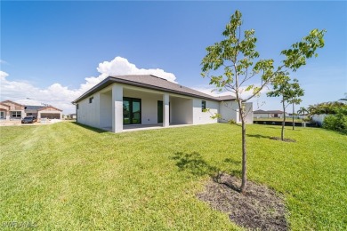 Newer home. 3 beds, 3.5 baths, and a 3-car garage. High 12' flat on Burnt Store Golf Club in Florida - for sale on GolfHomes.com, golf home, golf lot