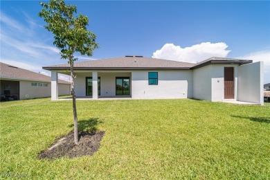 Newer home. 3 beds, 3.5 baths, and a 3-car garage. High 12' flat on Burnt Store Golf Club in Florida - for sale on GolfHomes.com, golf home, golf lot