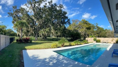 Pool home with golf course views and close to everything! New on Palm Harbor Golf Club in Florida - for sale on GolfHomes.com, golf home, golf lot