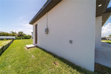 Newer home. 3 beds, 3.5 baths, and a 3-car garage. High 12' flat on Burnt Store Golf Club in Florida - for sale on GolfHomes.com, golf home, golf lot