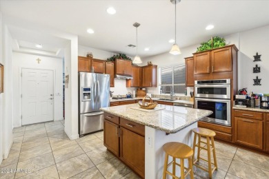 Welcome home to this immaculately kept three bedroom, two on The Golf Club At Johnson Ranch in Arizona - for sale on GolfHomes.com, golf home, golf lot