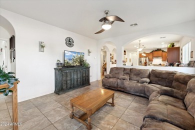 Welcome home to this immaculately kept three bedroom, two on The Golf Club At Johnson Ranch in Arizona - for sale on GolfHomes.com, golf home, golf lot