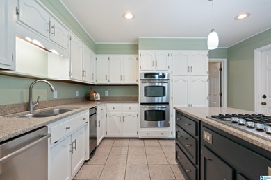 Welcome to this stately four-sided brick home on the Riverchase on Riverchase Country Club in Alabama - for sale on GolfHomes.com, golf home, golf lot