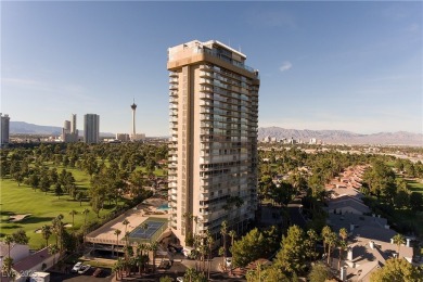 Perched on the 20th floor of the prestigious Regency Towers in on Las Vegas Country Club in Nevada - for sale on GolfHomes.com, golf home, golf lot