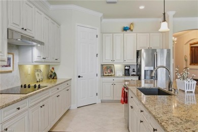 Step into this impeccably maintained, elegantly appointed estate on Bonita National Golf Course in Florida - for sale on GolfHomes.com, golf home, golf lot