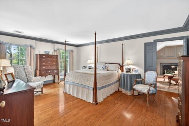 Pretty home on the golf course of Croasdaile Country Club in on Croasdaile Country Club in North Carolina - for sale on GolfHomes.com, golf home, golf lot