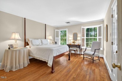 Pretty home on the golf course of Croasdaile Country Club in on Croasdaile Country Club in North Carolina - for sale on GolfHomes.com, golf home, golf lot